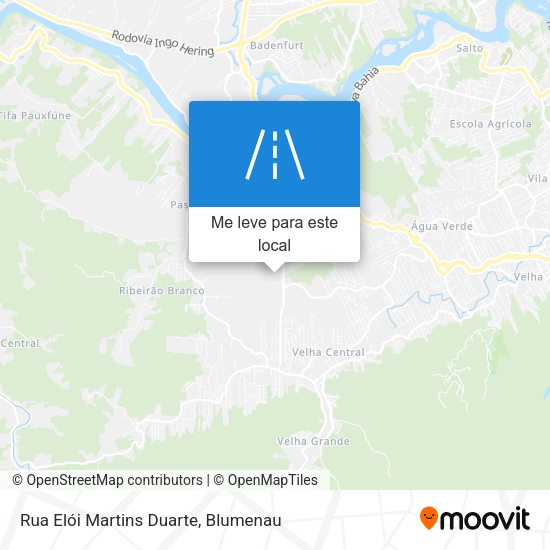 Rua Elói Martins Duarte mapa