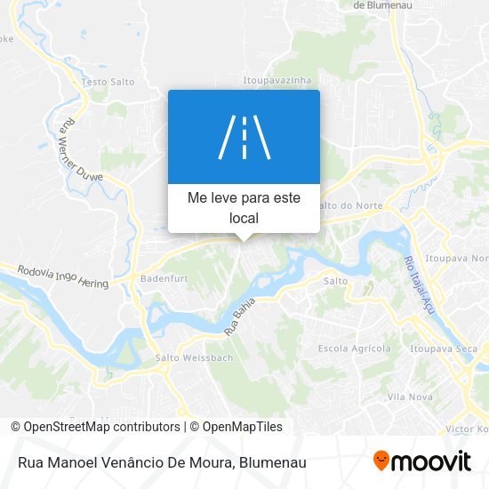 Rua Manoel Venâncio De Moura mapa