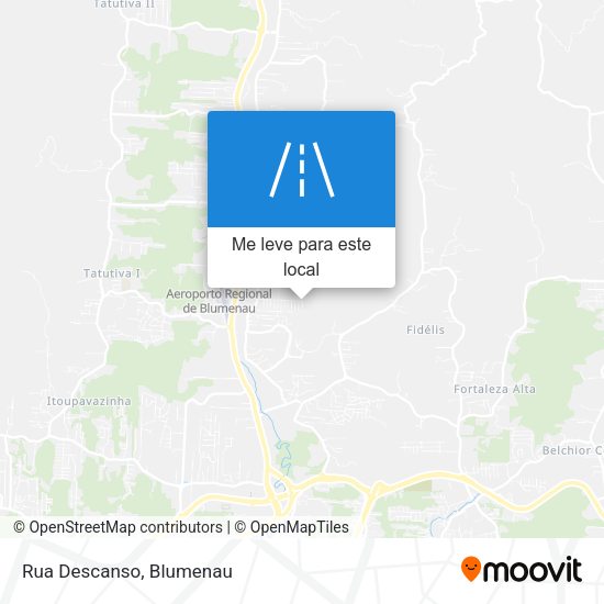 Rua Descanso mapa