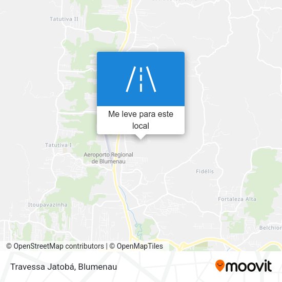 Travessa Jatobá mapa