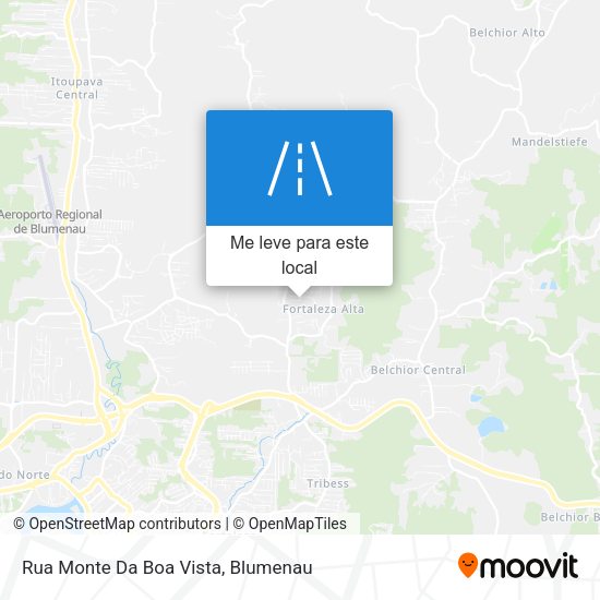 Rua Monte Da Boa Vista mapa