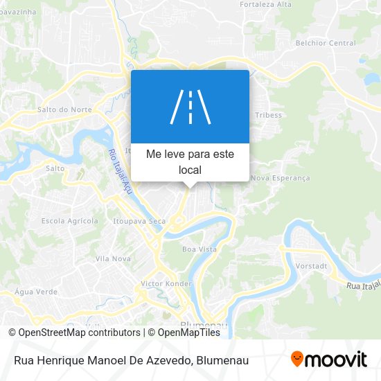 Rua Henrique Manoel De Azevedo mapa