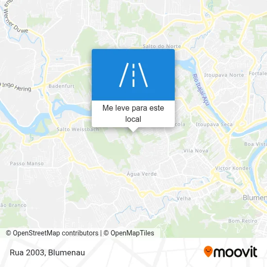 Rua 2003 mapa