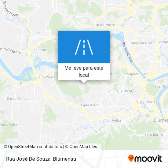 Rua José De Souza mapa