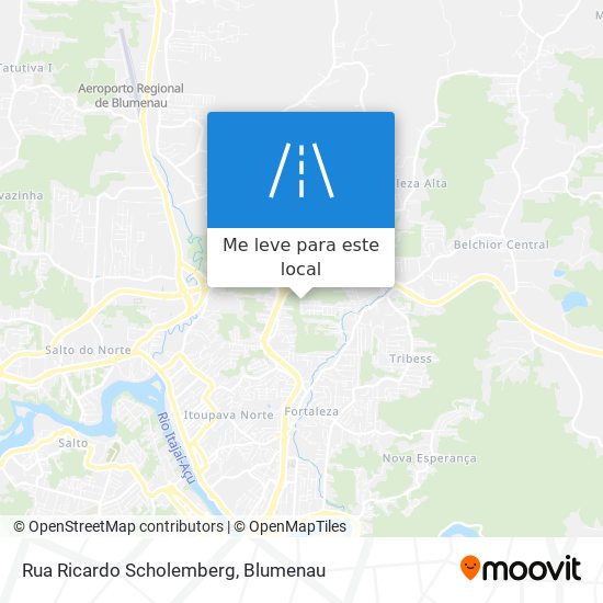 Rua Ricardo Scholemberg mapa