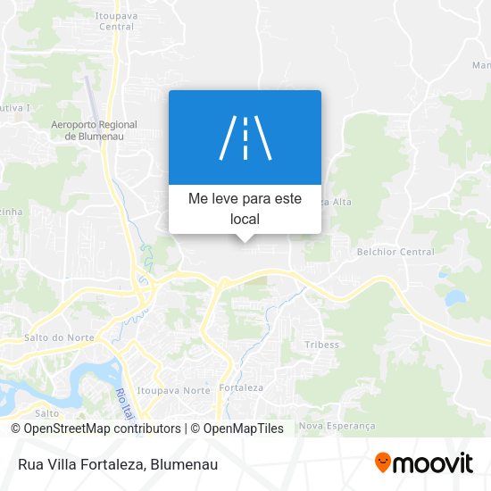 Rua Villa Fortaleza mapa