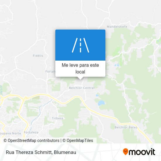 Rua Thereza Schmitt mapa