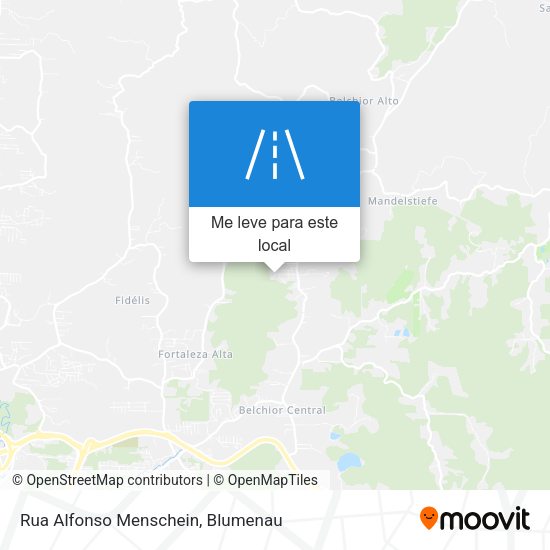 Rua Alfonso Menschein mapa