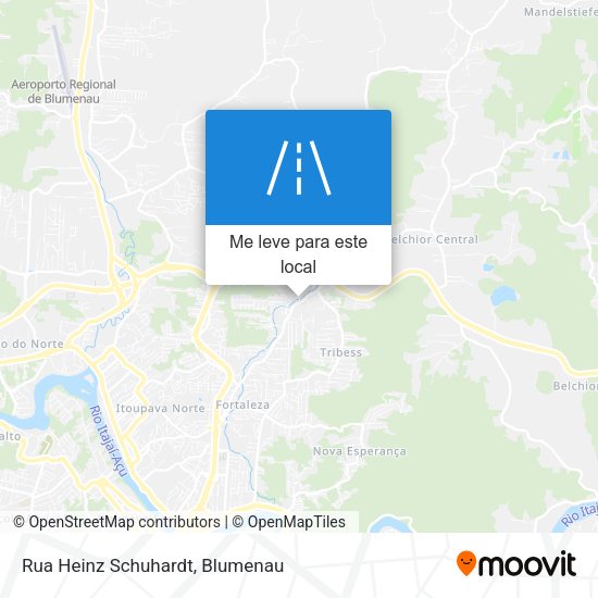 Rua Heinz Schuhardt mapa