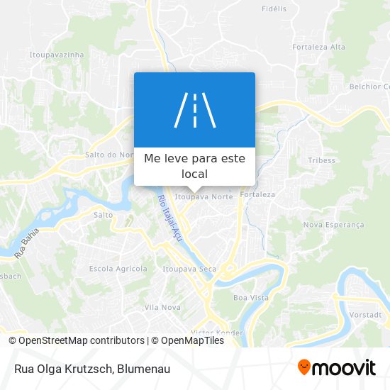 Rua Olga Krutzsch mapa