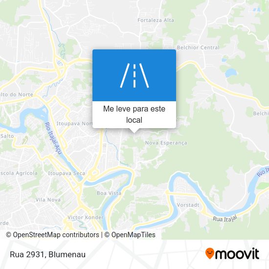 Rua 2931 mapa