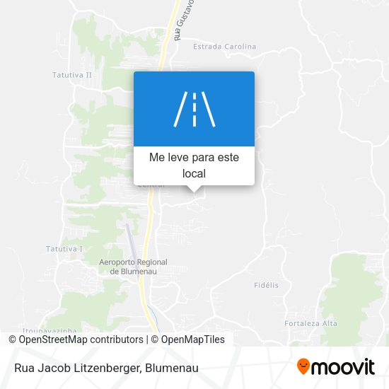Rua Jacob Litzenberger mapa