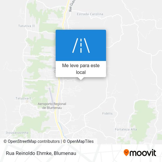 Rua Reinoldo Ehmke mapa