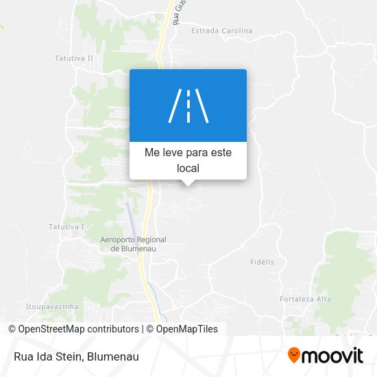 Rua Ida Stein mapa