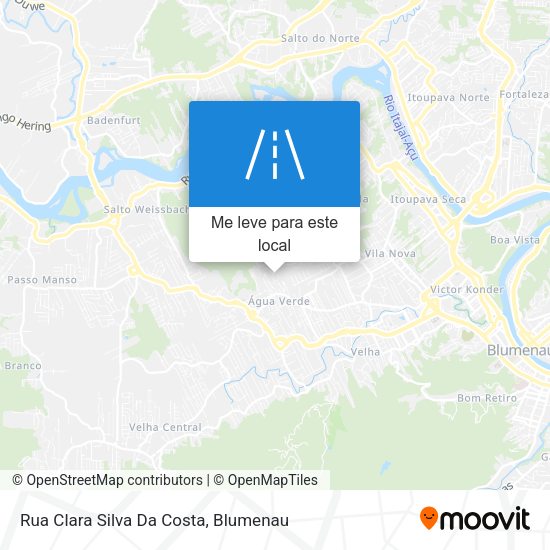 Rua Clara Silva Da Costa mapa