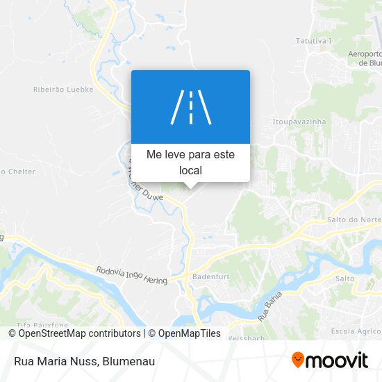 Rua Maria Nuss mapa