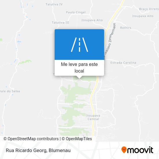 Rua Ricardo Georg mapa