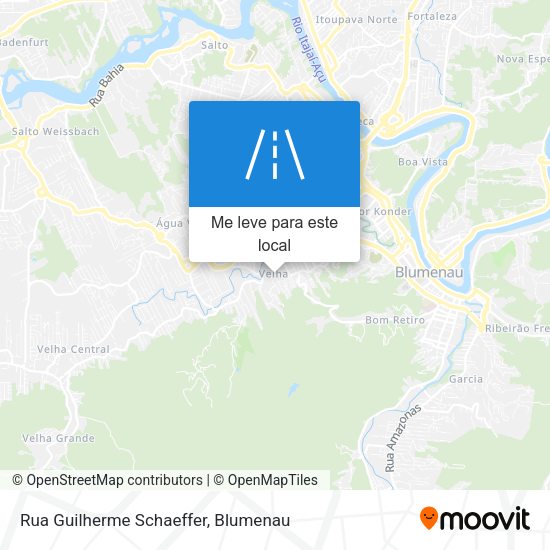 Rua Guilherme Schaeffer mapa