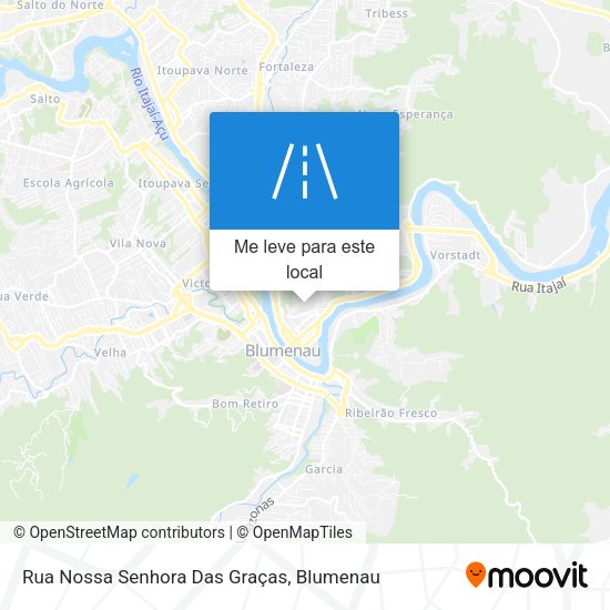 Rua Nossa Senhora Das Graças mapa