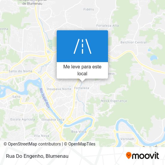 Rua Do Engenho mapa