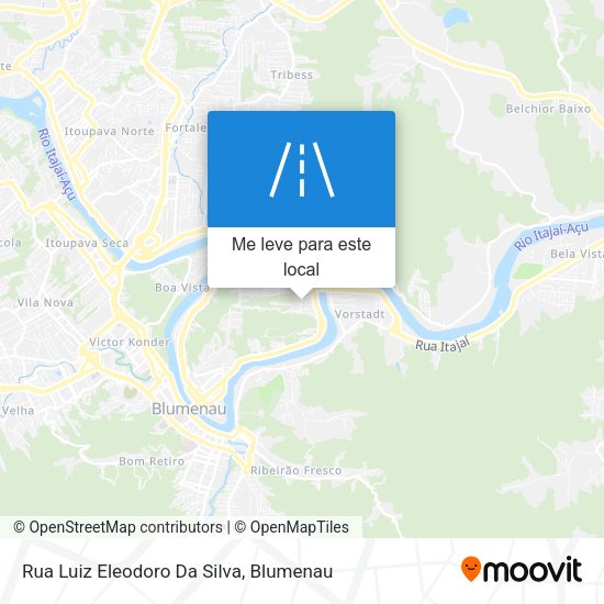 Rua Luiz Eleodoro Da Silva mapa