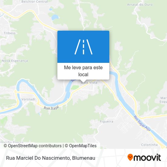 Rua Marciel Do Nascimento mapa