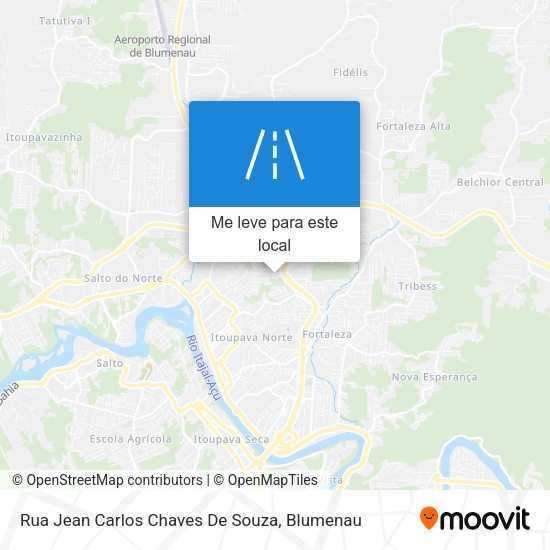Rua Jean Carlos Chaves De Souza mapa