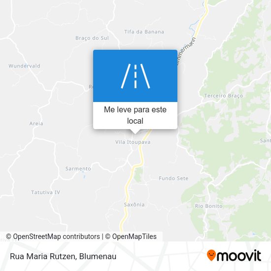 Rua Maria Rutzen mapa