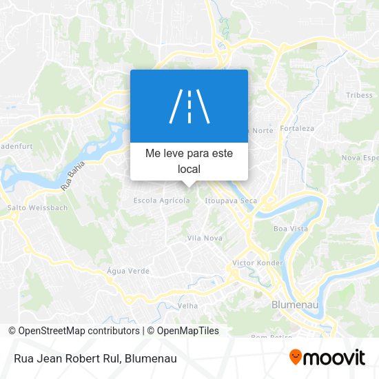 Rua Jean Robert Rul mapa