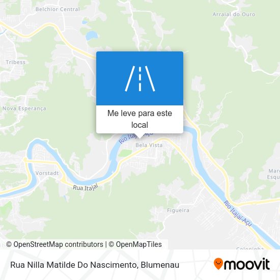 Rua Nilla Matilde Do Nascimento mapa