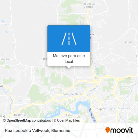 Rua Leopoldo Vellwook mapa