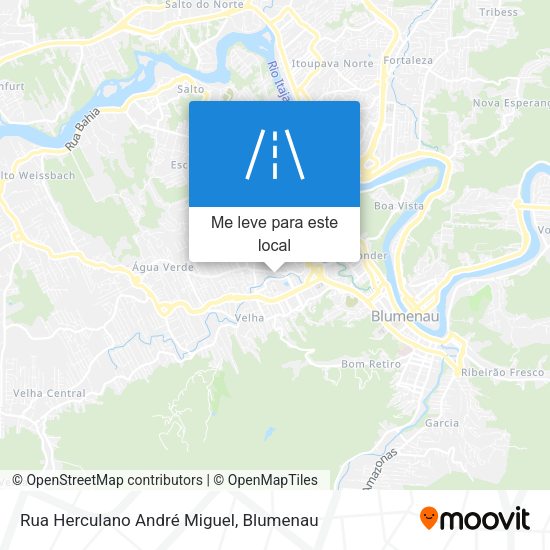 Rua Herculano André Miguel mapa
