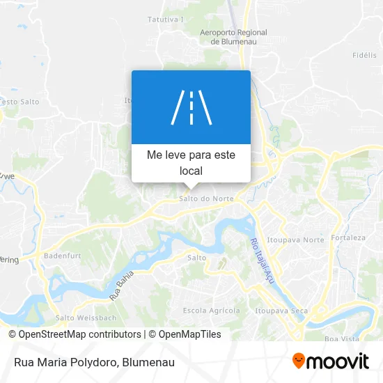 Rua Maria Polydoro mapa