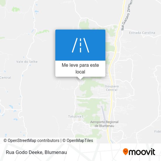 Rua Godo Deeke mapa