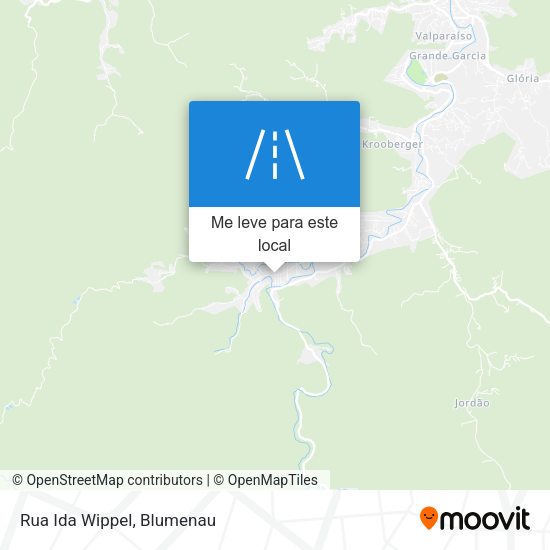 Rua Ida Wippel mapa