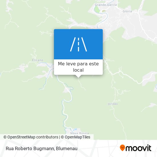 Rua Roberto Bugmann mapa