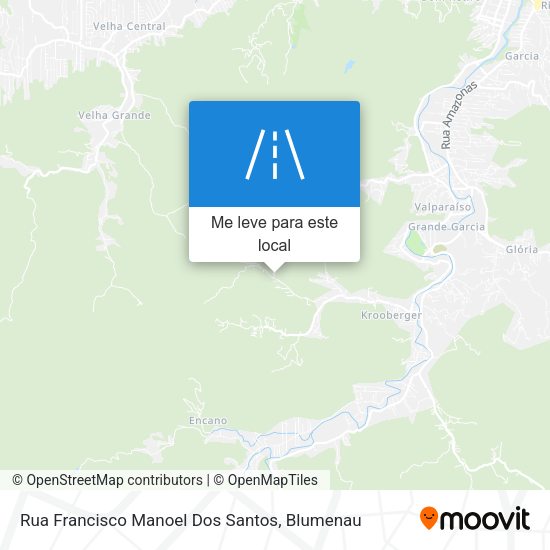 Rua Francisco Manoel Dos Santos mapa