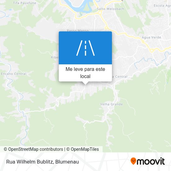 Rua Wilhelm Bublitz mapa