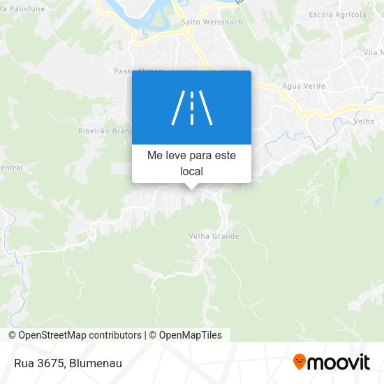 Rua 3675 mapa