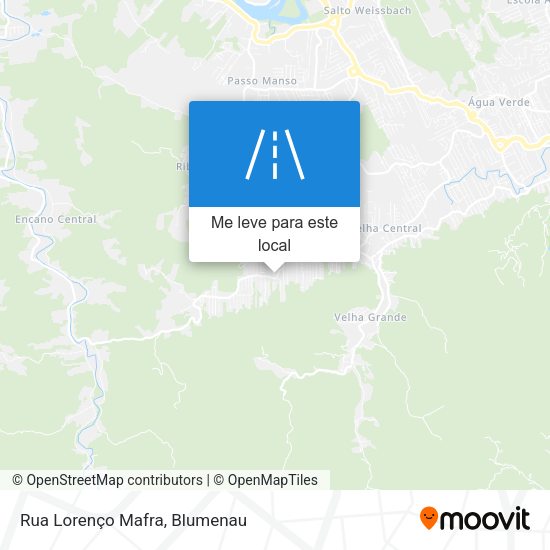 Rua Lorenço Mafra mapa