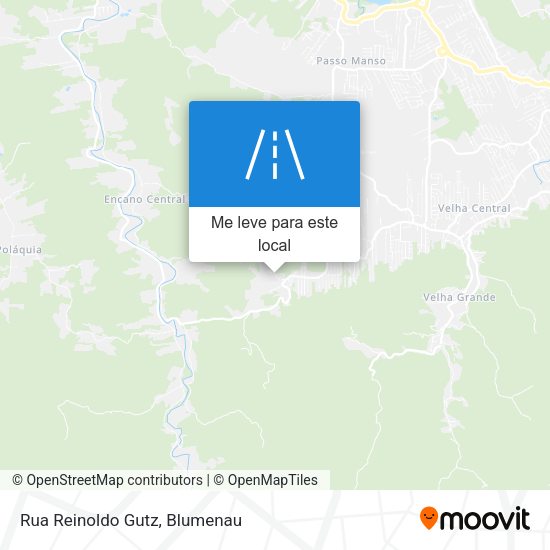 Rua Reinoldo Gutz mapa