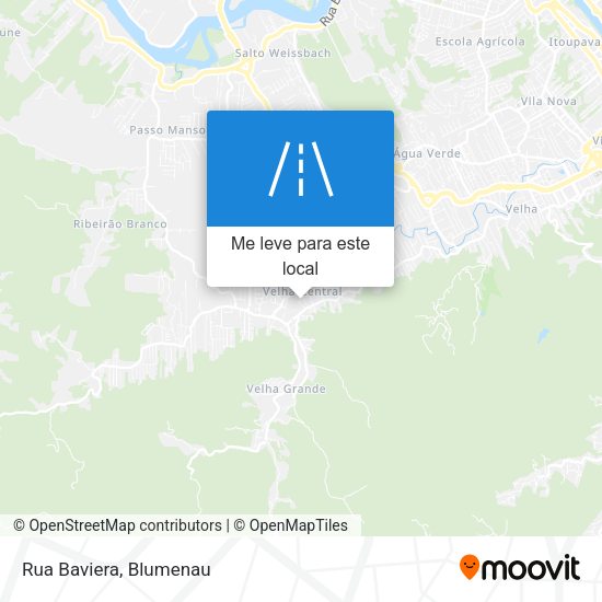 Rua Baviera mapa