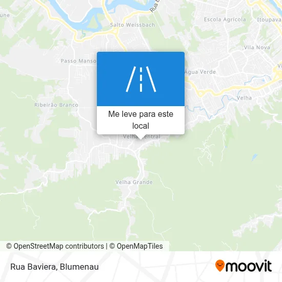 Rua Baviera mapa