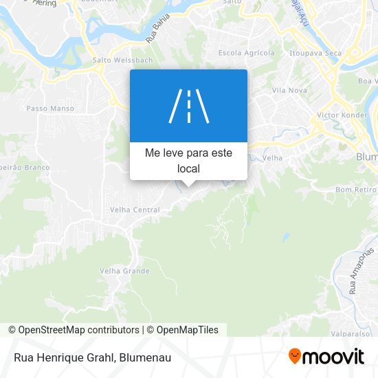 Rua Henrique Grahl mapa