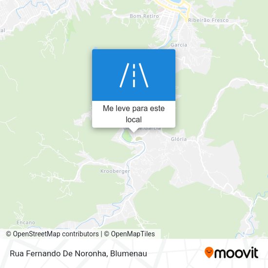 Rua Fernando De Noronha mapa