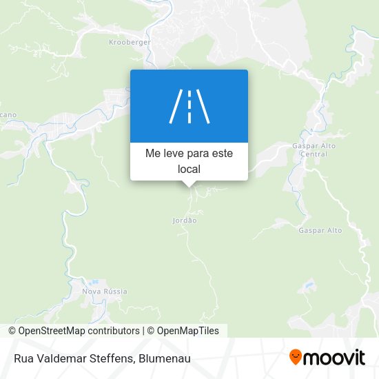 Rua Valdemar Steffens mapa