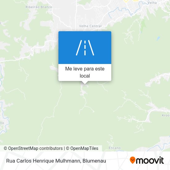 Rua Carlos Henrique Mulhmann mapa