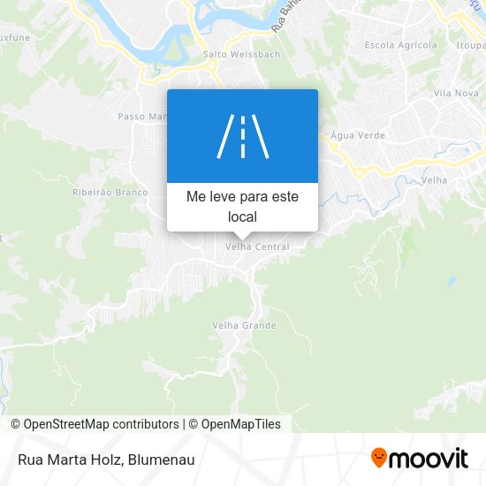Rua Marta Holz mapa