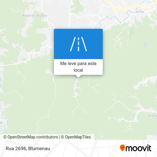 Rua 2696 mapa