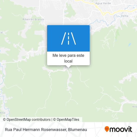 Rua Paul Hermann Rosenwasser mapa